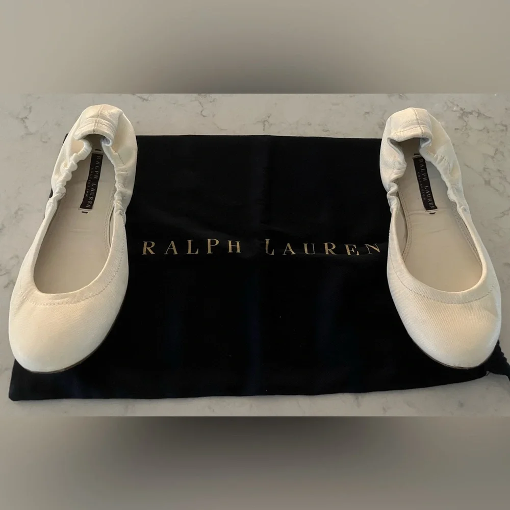 Ralph Lauren Collection Ballet Flats - Picture 3 of 6